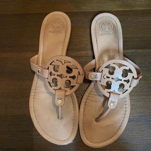 Tory Burch Miller Sandals- Light Makeup